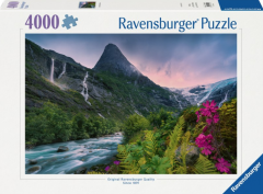 Puzzle - Ravensburger - Peisaj montan, 4000 piese