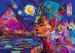 Puzzle 1000 de piese - Nefertiti on the Nile