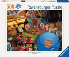 Puzzle 500 piese - Disc vinyl