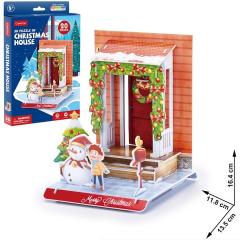 Puzzle 3D 20 piese - Casa de Craciun