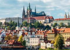 Puzzle 1000 piese - Castelul din Praga - Design Nou