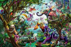 Puzzle - Animale tropicale