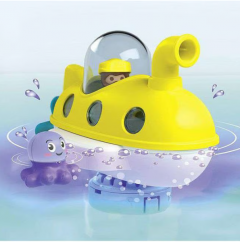 Playmobil - Junior Aqua si Tinti - Submarin colorat