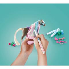 Set creativ -  Cal cu par si creioane Crayola