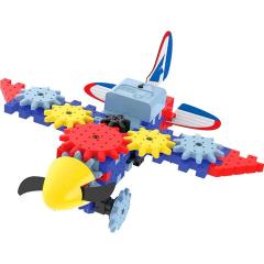 Set de constructie - Techno Gears - Aero Trax Plane, 50 piese