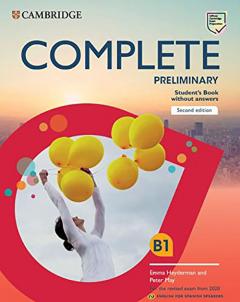 Complete Preliminary Student Book With Answers with Online Practice