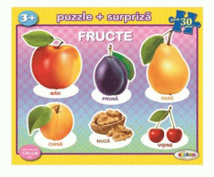 Puzzle 30 de piese - Fructe 