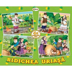 Puzzle - Ridichea uriasa - 4 imagini