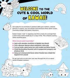 The Super Kawaii Coloring Book