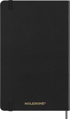 Carnet - Holiday - Moleskine Festive - Large, Hard Cover, Ruled - Baubles - Black