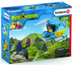 Set figurine - Dinosaurs - Elicopter la vanatoare de dinozauri