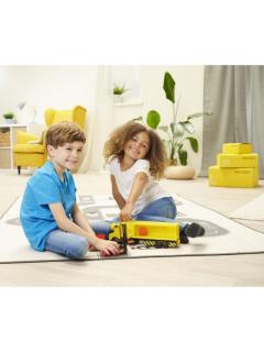 Jucarie - Camion - Volvo DHL si Stivuitor cu sunete si lumini