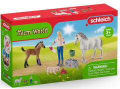 Set figurine - Farm World - Veterinar in vizita