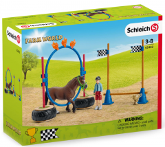 Figurine - Farm World - Cursa de agilitate cu ponei