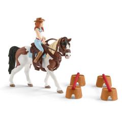 Set figurine - Clubul de calarie Western Horse - Club Hannah