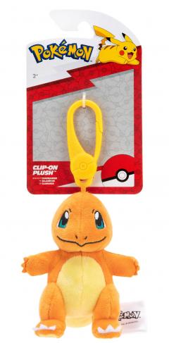 Jucarie de plus cu agatatoare - Pokemon - Charmander