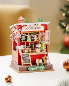 Puzzle 3D 87 piese - Mini-casuta Cocoa Shop