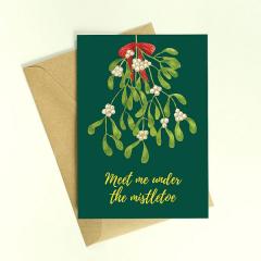 Felicitare de  Craciun Romantica - Vasc