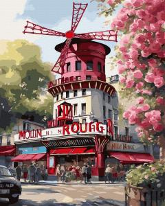 Set pictura pe numere -  Moulin Rouge