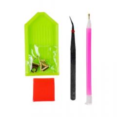 Set goblen cu diamante - Carusel in Paris