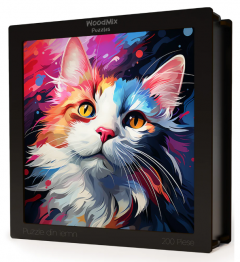 Puzzle din lemn - Pisici - Turkish Van 4