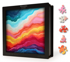 Puzzle din lemn - Gradient - Electric Fusion