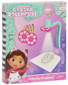 Proiector cu 14 imagini si creioane colorate - Gabby's Dollhouse