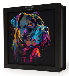 Puzzle din lemn - Caini - Cane Corso 1