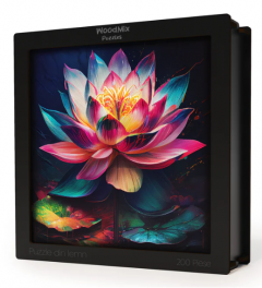 Puzzle din lemn - Flori - Nufar