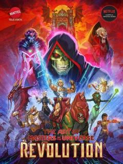 Coperta cărții Art of Masters of the Universe: Revolution
