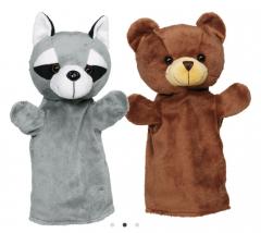 Marioneta din plus -  Animale - mai multe modele