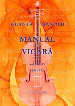 Manual de vioara. Volumul IV - Anexa