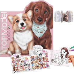 Carte de colorat - Top Model - Doggy