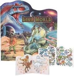 Carte de colorat - Dino World