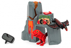 Set de joaca - Vulcan in eruptie (Cu figurina dinozaur)