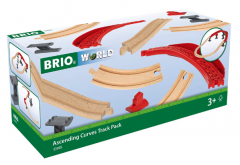 Set sine pentru trenulete (In panta, rasucite, curbe si piloni) - Brio