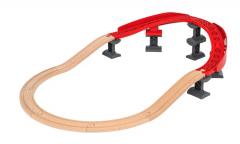 Set sine pentru trenulete (In panta, rasucite, curbe si piloni) - Brio