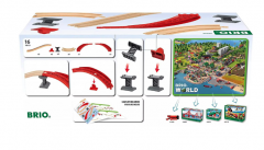 Set sine pentru trenulete (In panta, rasucite, curbe si piloni) - Brio