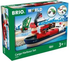 Set de joaca - BRIO World - Cargo Harbour Set