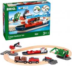 Set de joaca - BRIO World - Cargo Harbour Set
