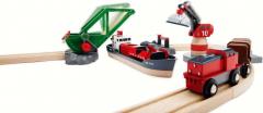 Set de joaca - BRIO World - Cargo Harbour Set