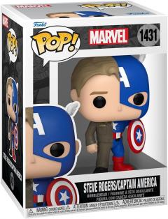 Figurina - Pop! Marvel: Steve Rogers/Captain America