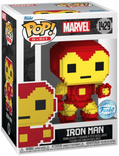 Figurina - Pop! Marvel 8-Bit: Iron-Man