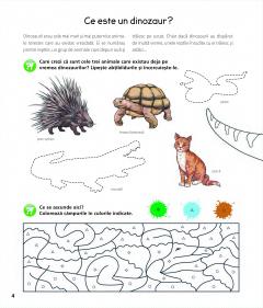 Carte de activitati cu .... Dinozauri