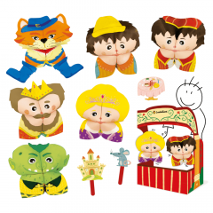 Set creativ - My Story Origami - Motanul incaltat