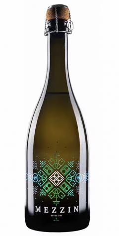 Vin spumant - Mezzin - Cuvee alb, Extra brut, 2022