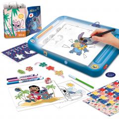 Jucarie creativa - Disney Stitch - Drawing School With Light Table