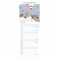 Calendar de perete 2025 - Slim - Breathe