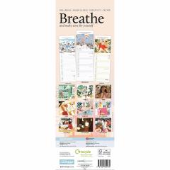 Calendar de perete 2025 - Slim - Breathe