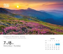 Calendar de birou 2025 - Photo of the Day